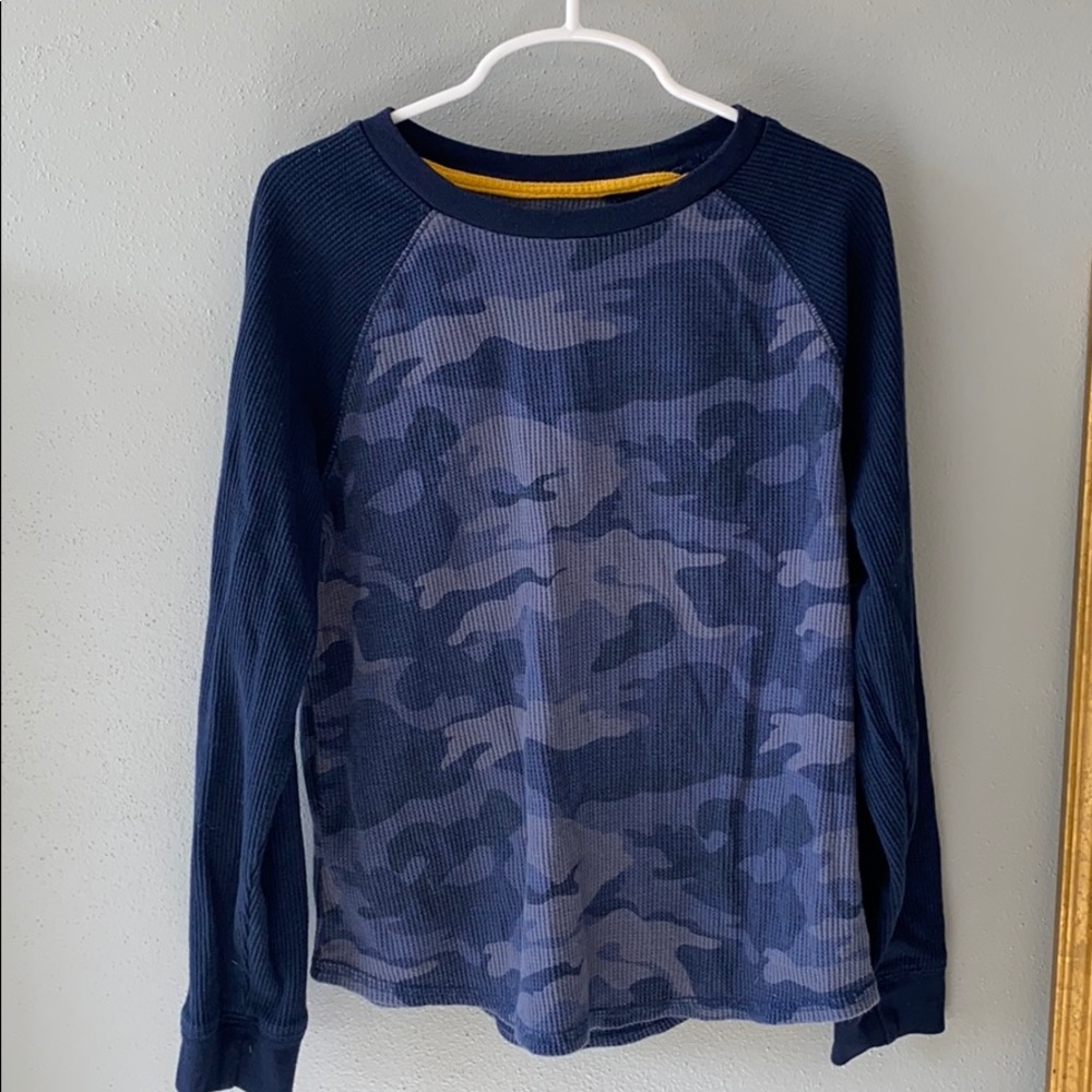 Boys thermal long sleeve tee